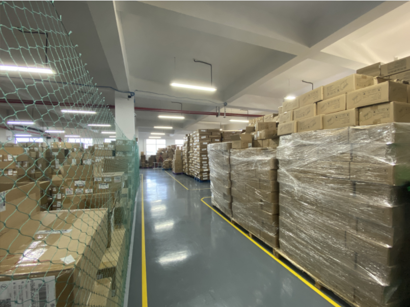 Warehouse pallets